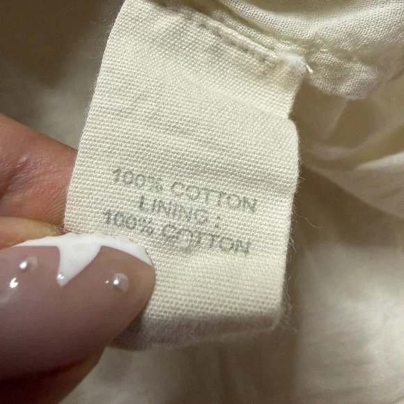 Anthropologie Forever That Girl Embroidered Peasant Blouse Swiss Dot Top 10 - Picture 8 of 9